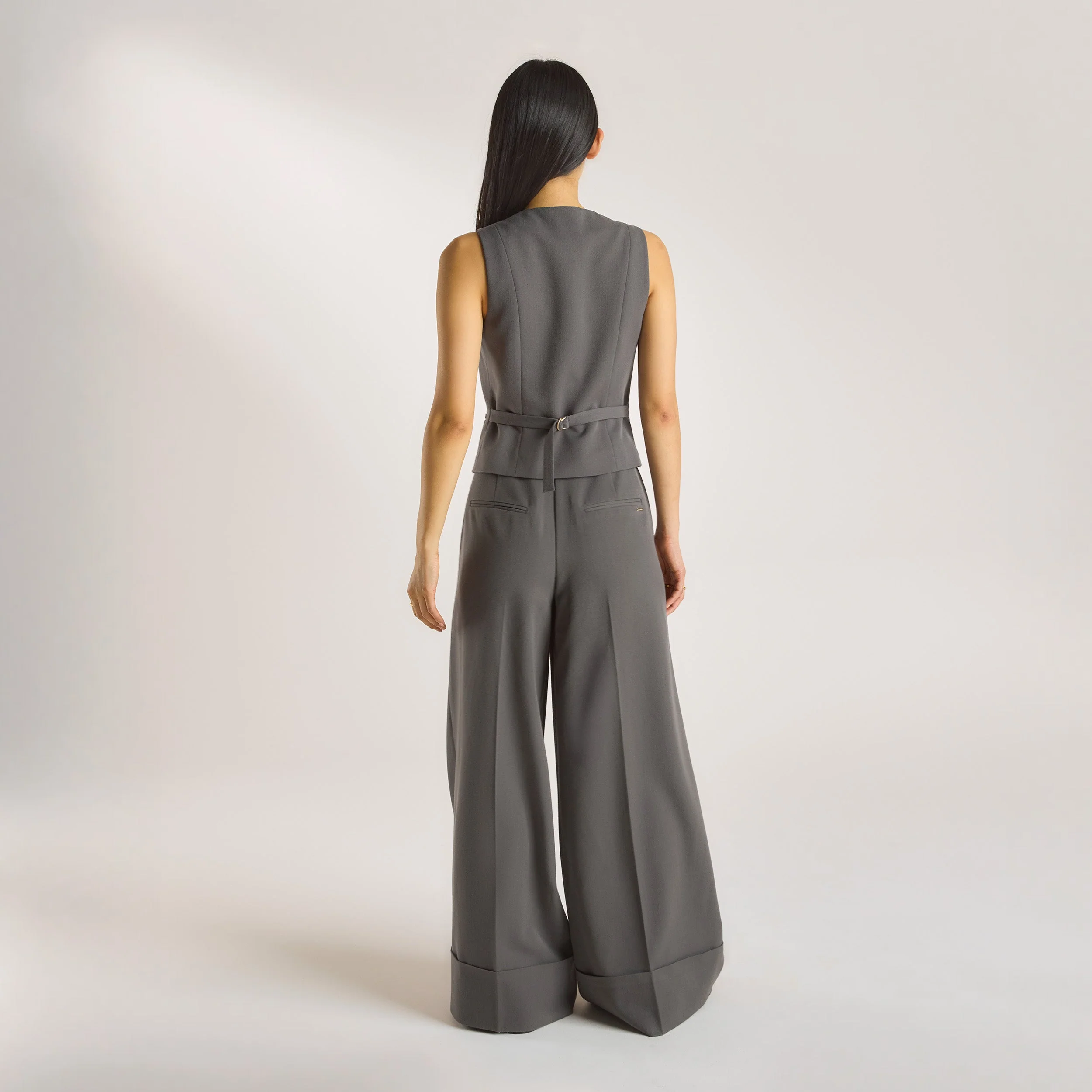 Tailored Waistcoat - Charcoal