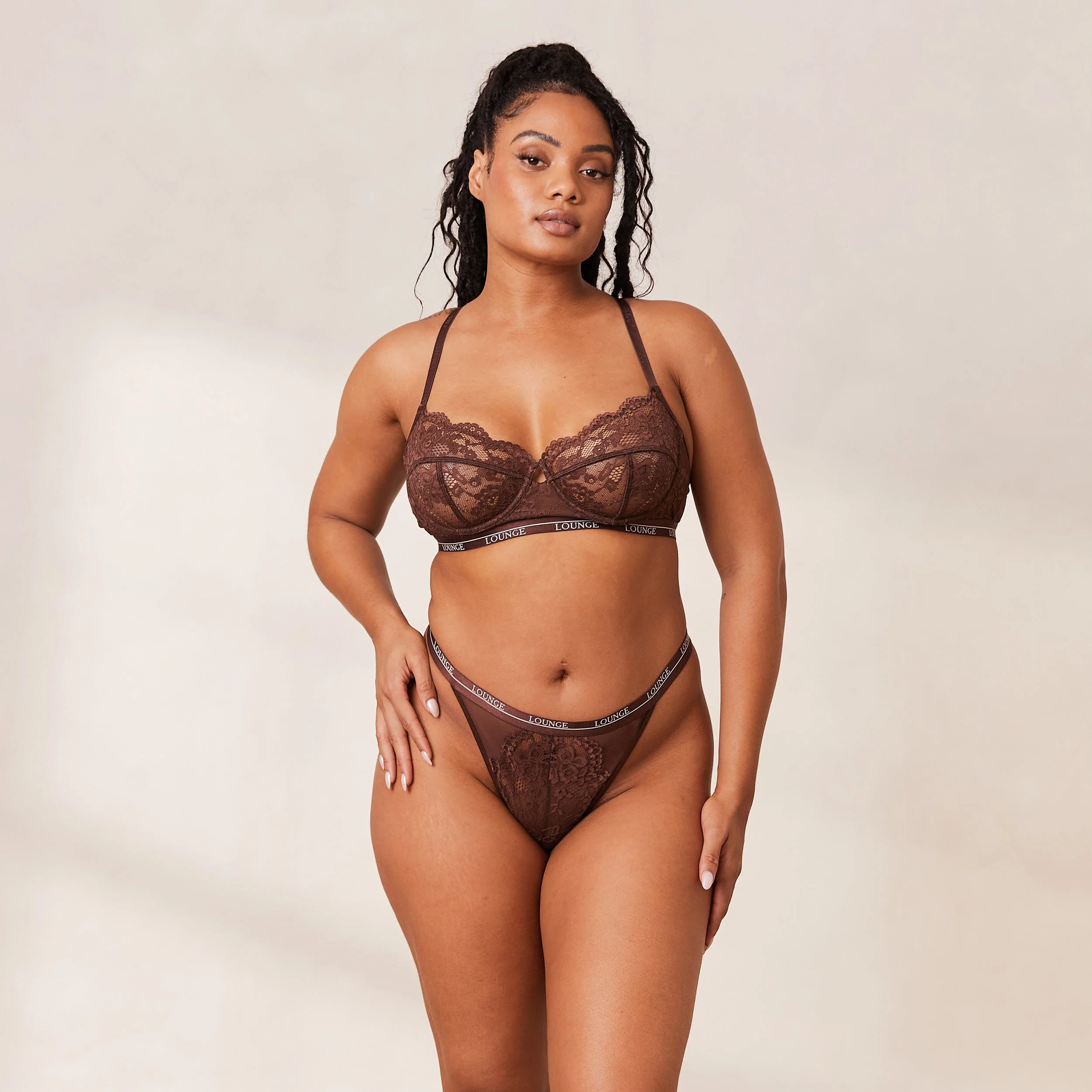 Blossom Balcony Bra - Brunette