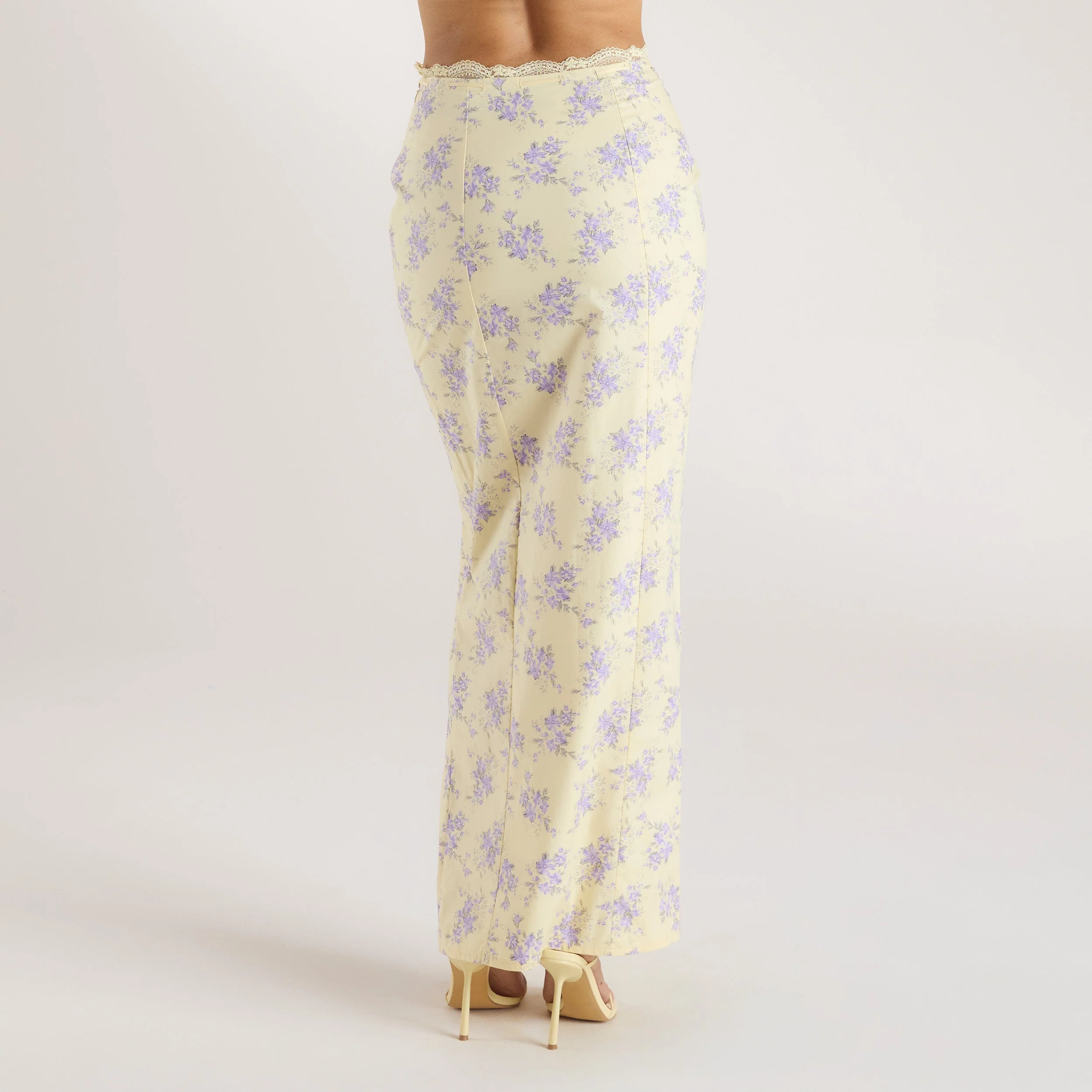 Eledora Maxi Skirt - Yellow