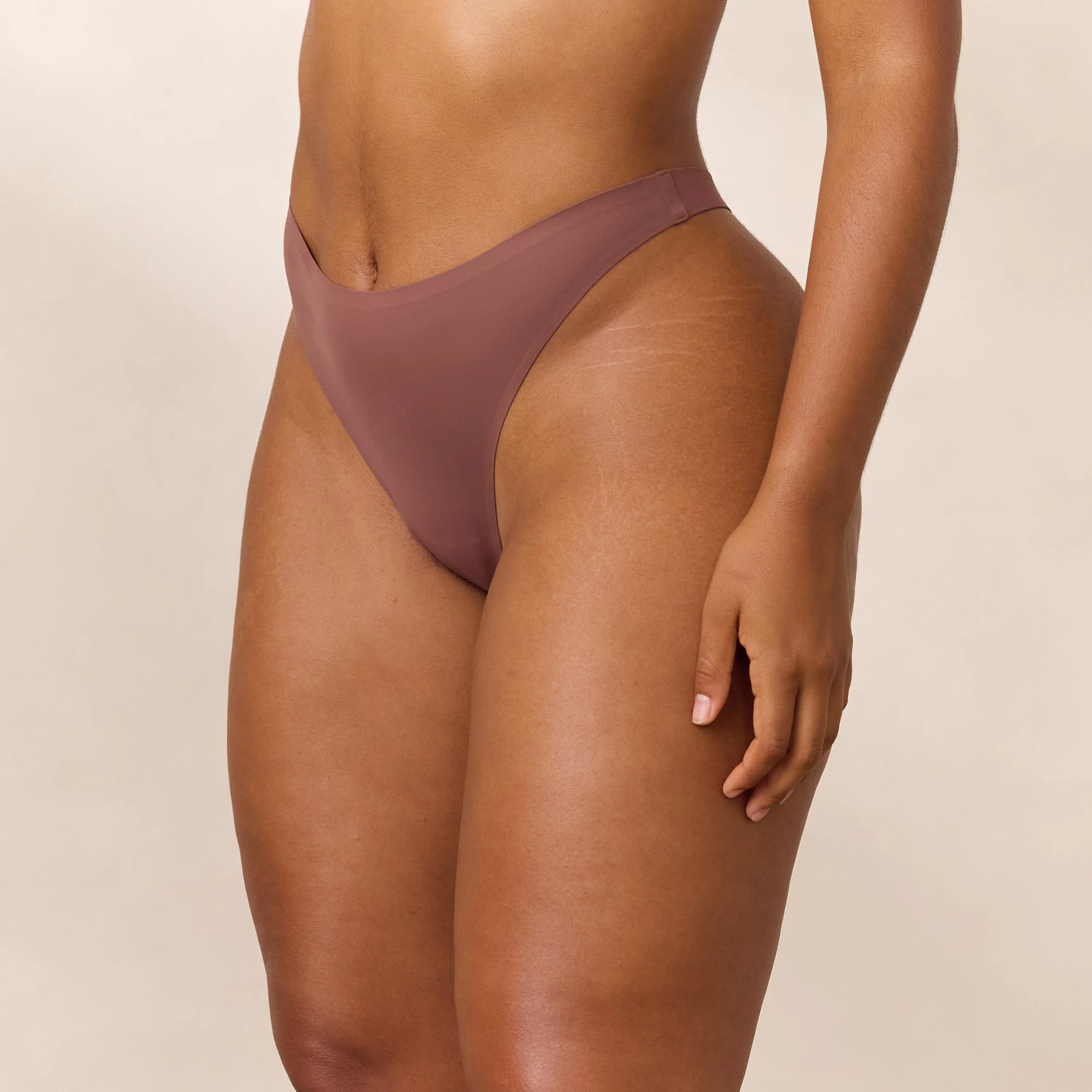 Everyday Form Thong - Nutmeg