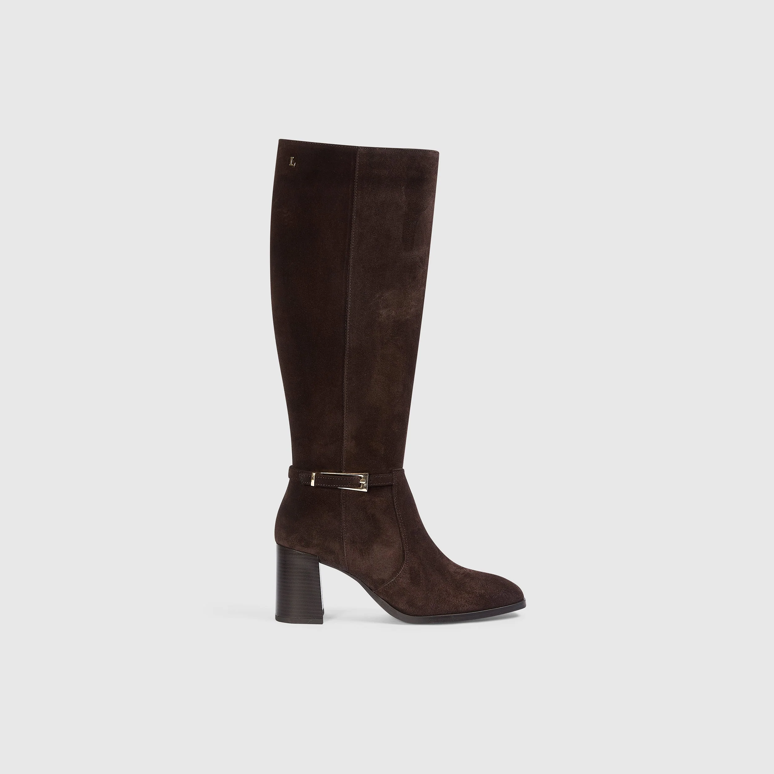 Ivy Knee-High Boots - Chocolate