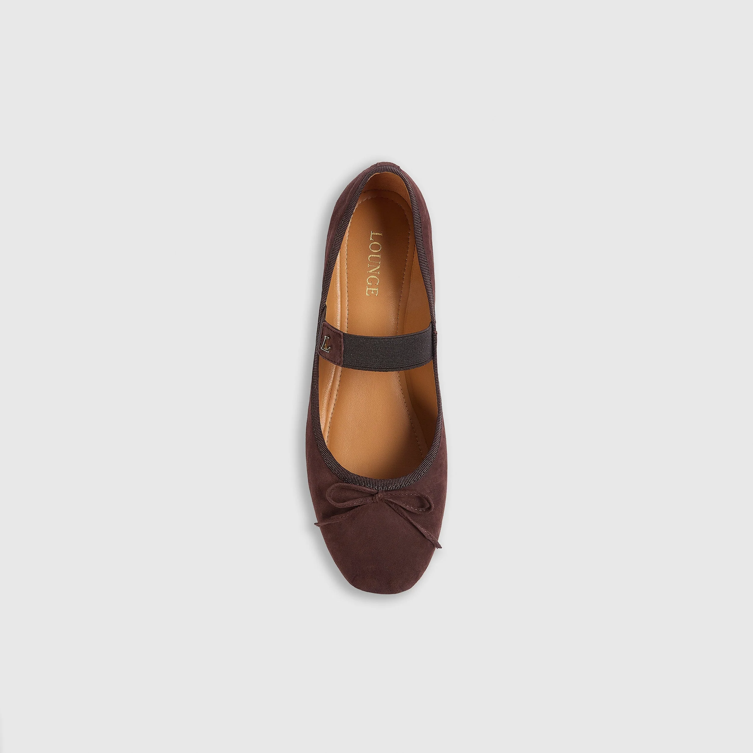 Juna Ballet Flats - Chocolate