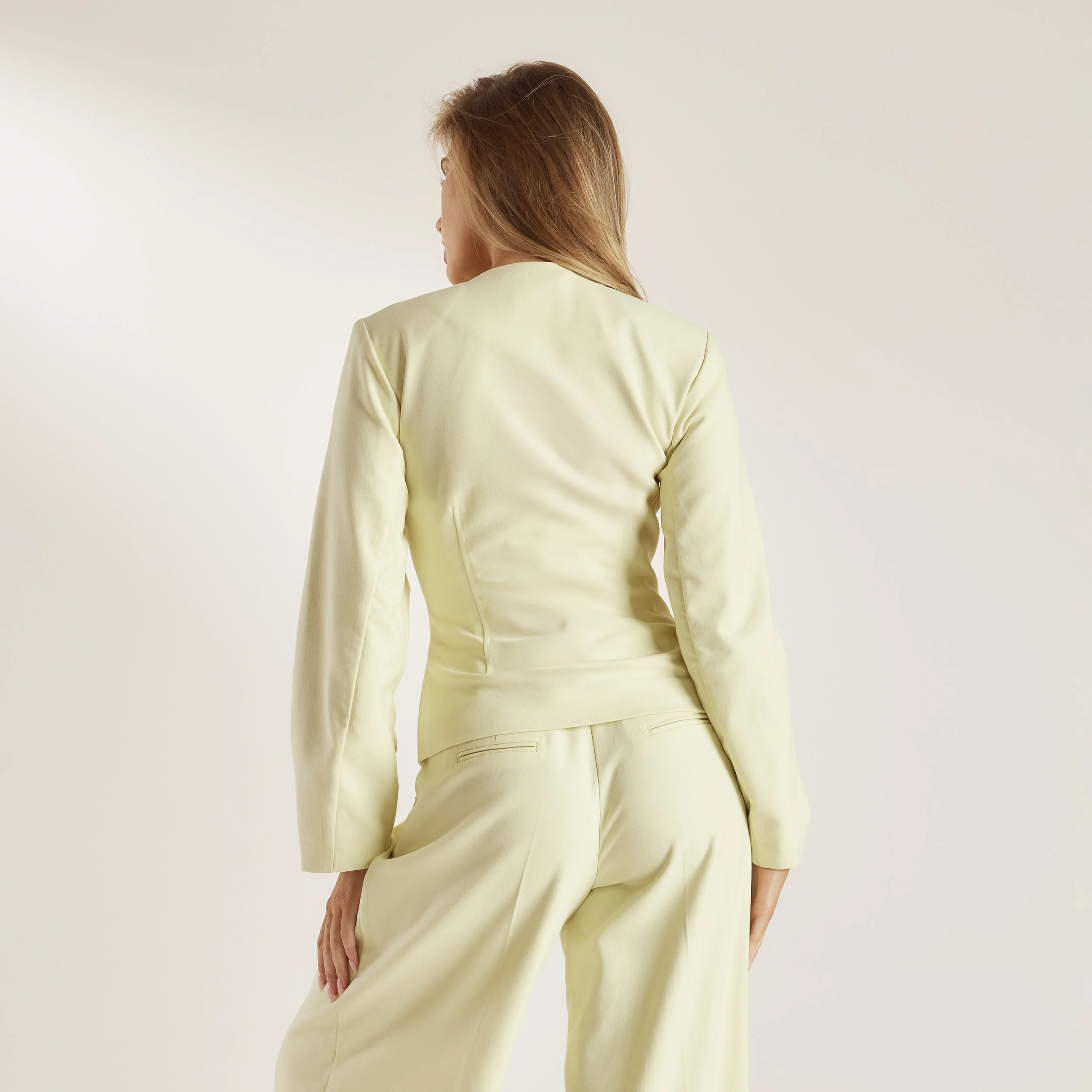 Structured Jacket - Buttermilk