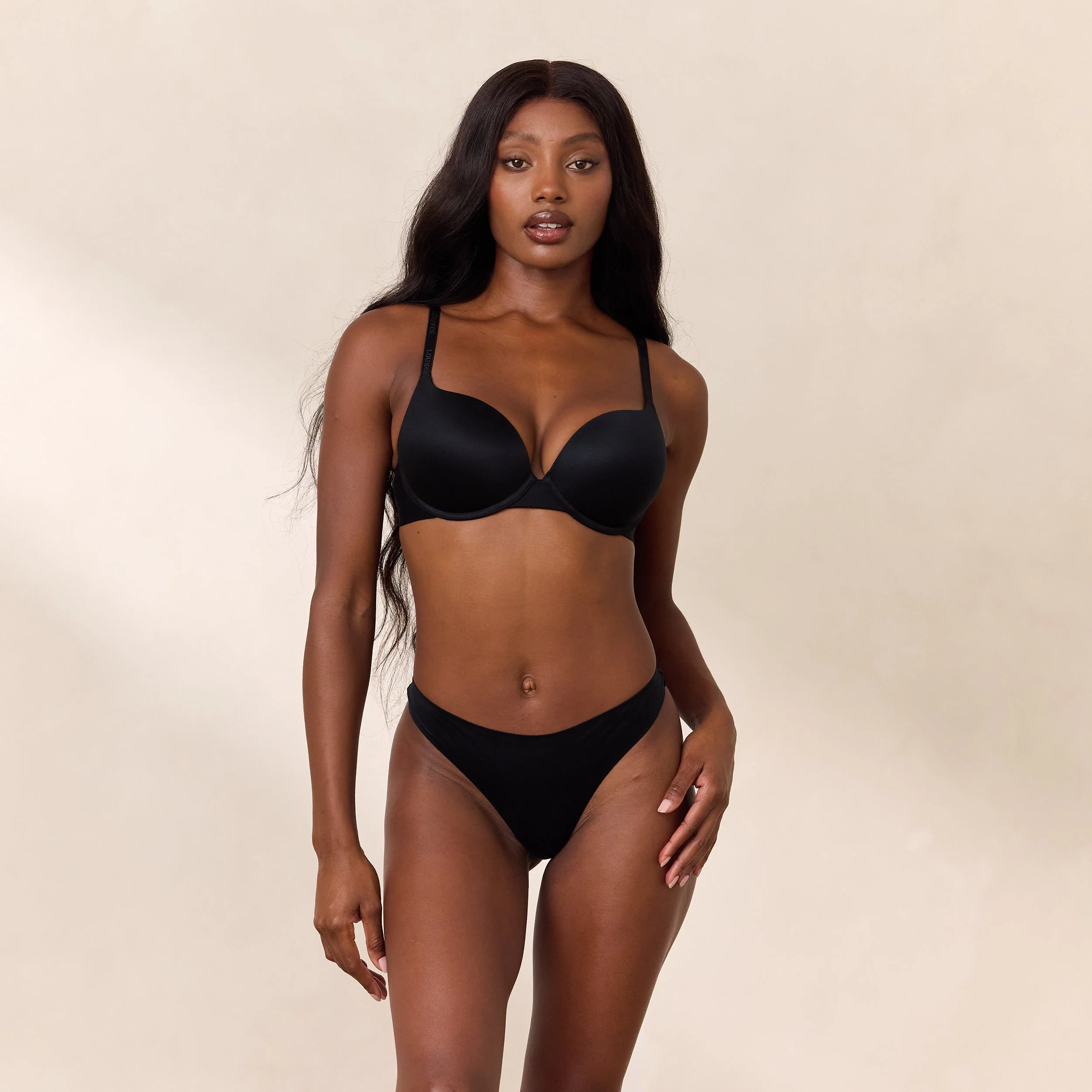 Everyday High Push-Up Bra - Black
