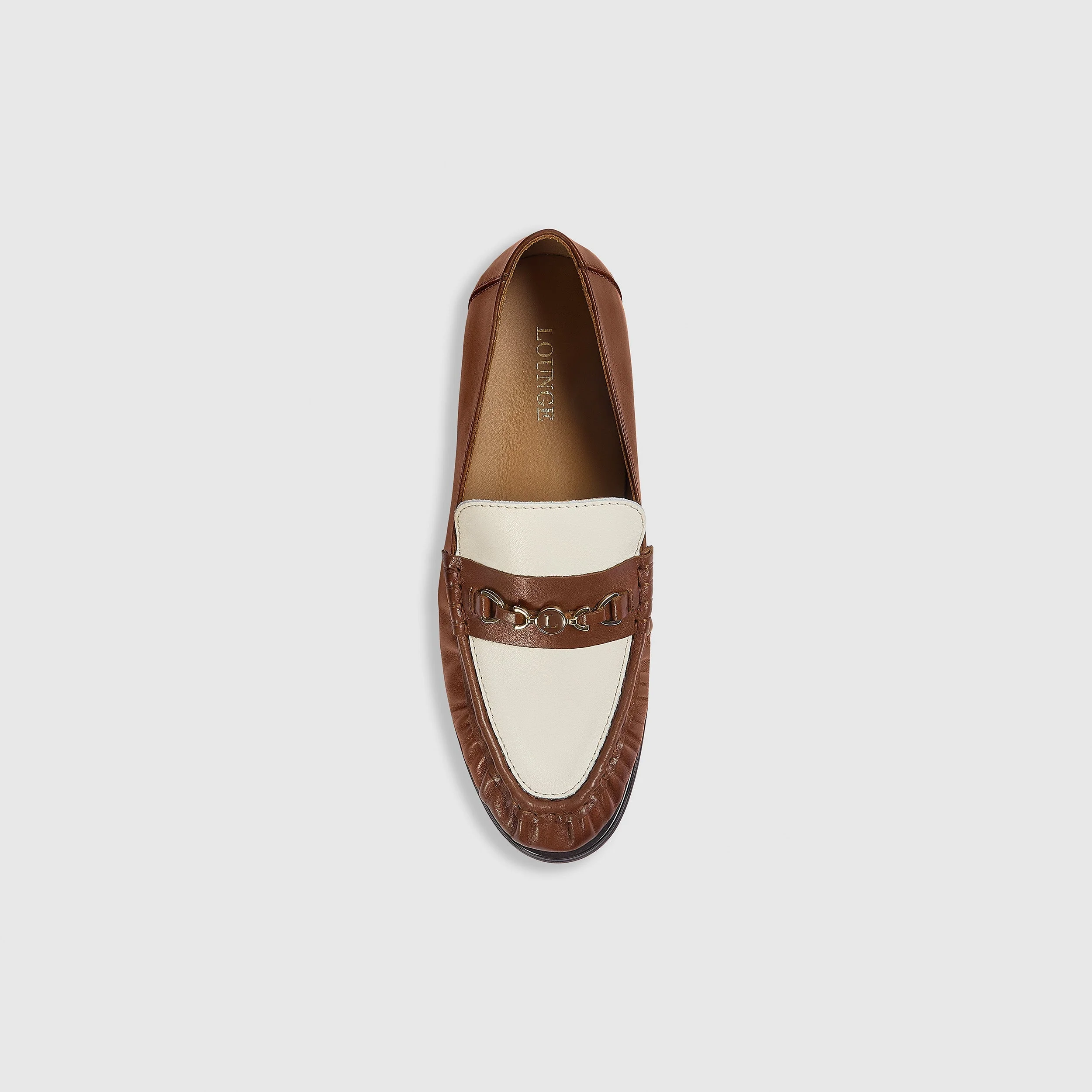 Agnes Loafers - Tan/Cream