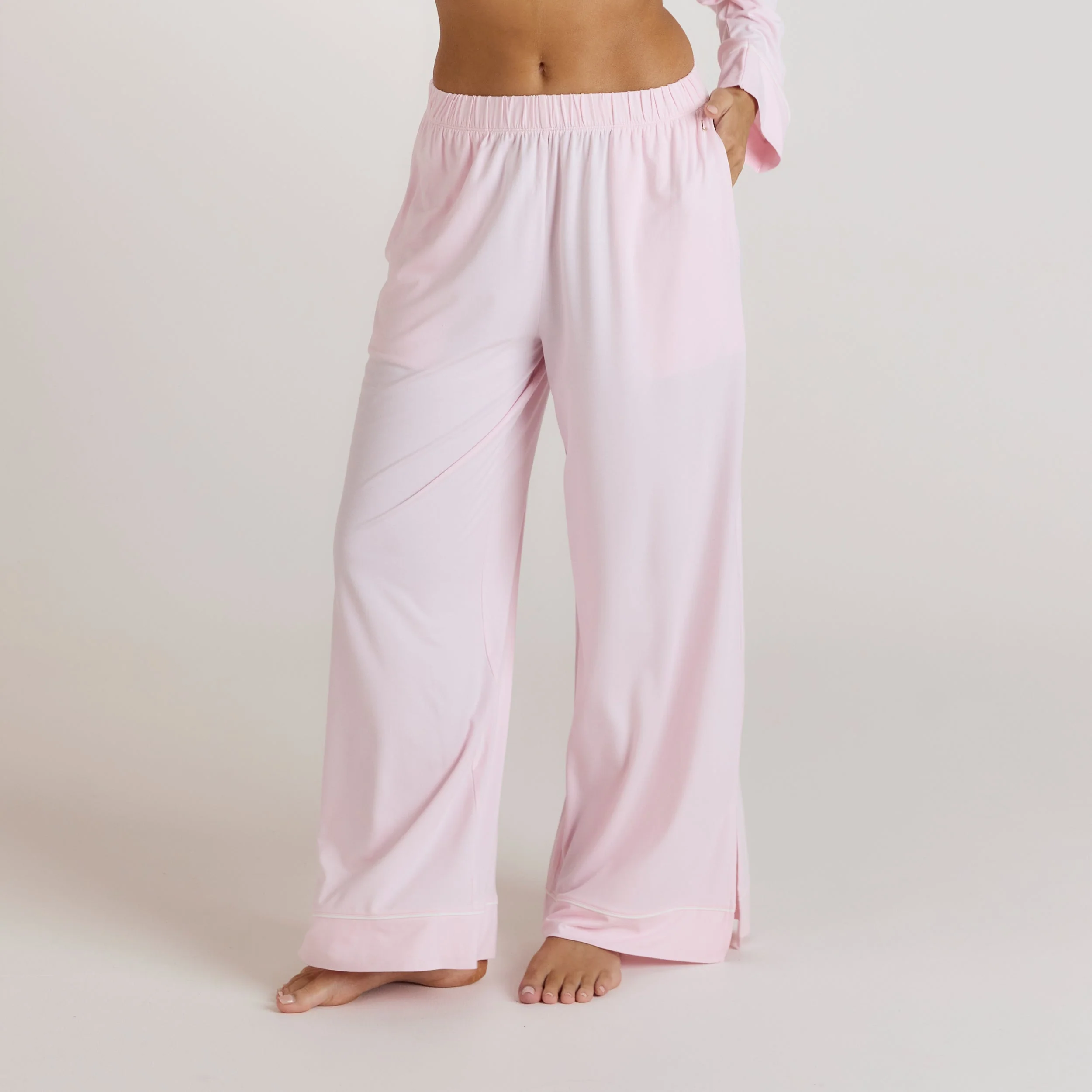 Modal Pajama Pants - Pink