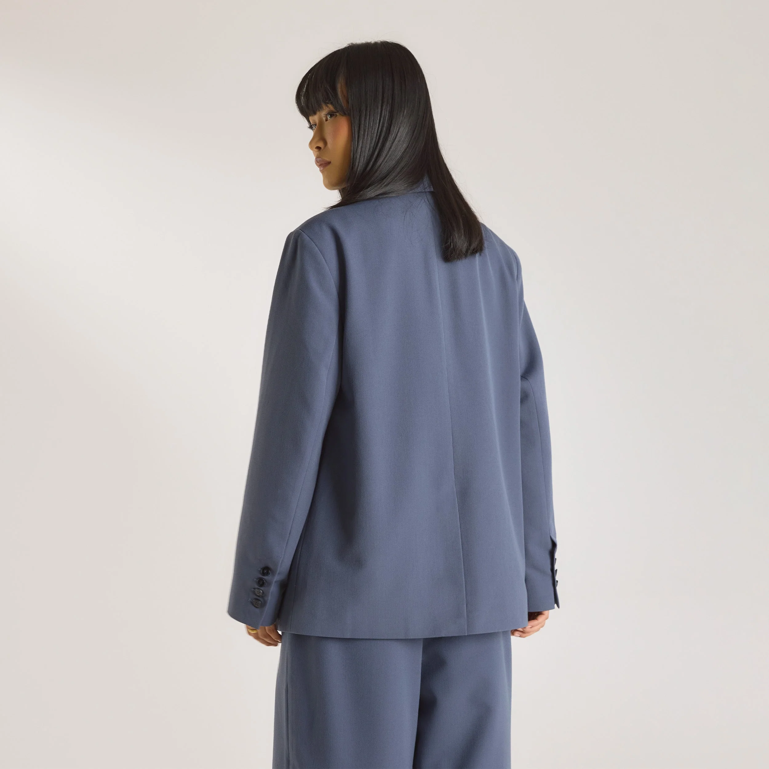 Oversized Blazer - Blue