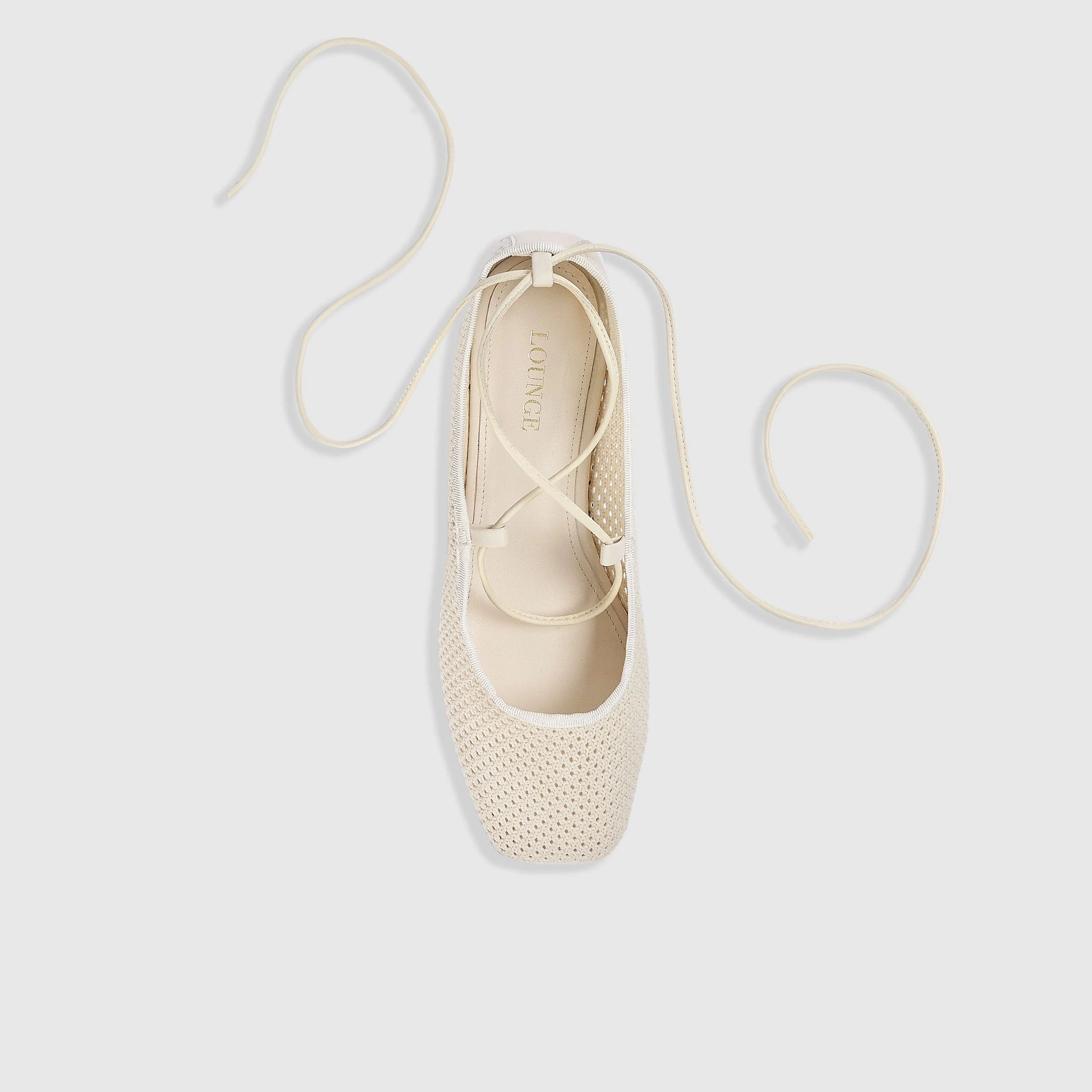 Athena Ballet Flats - Off White