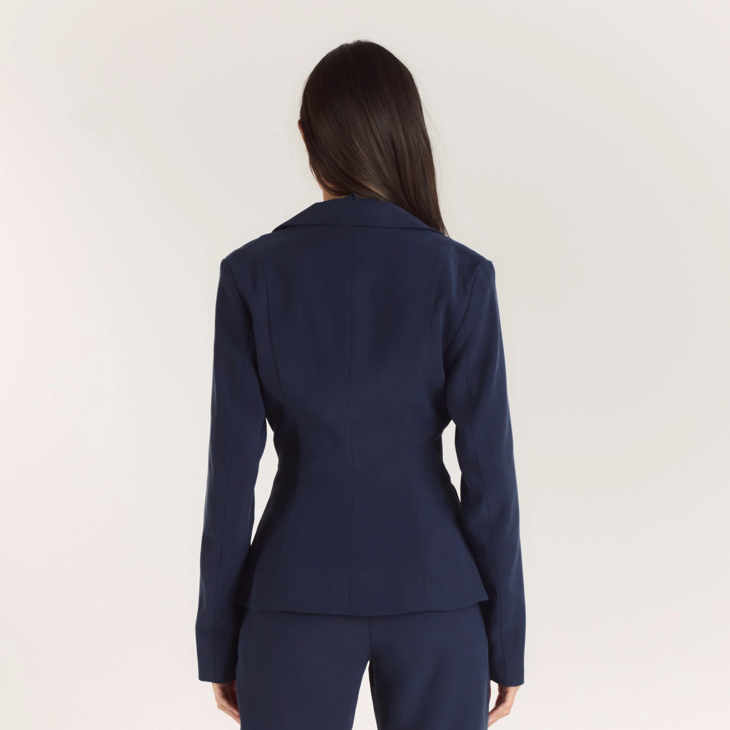 Multiway Fitted Blazer - Navy