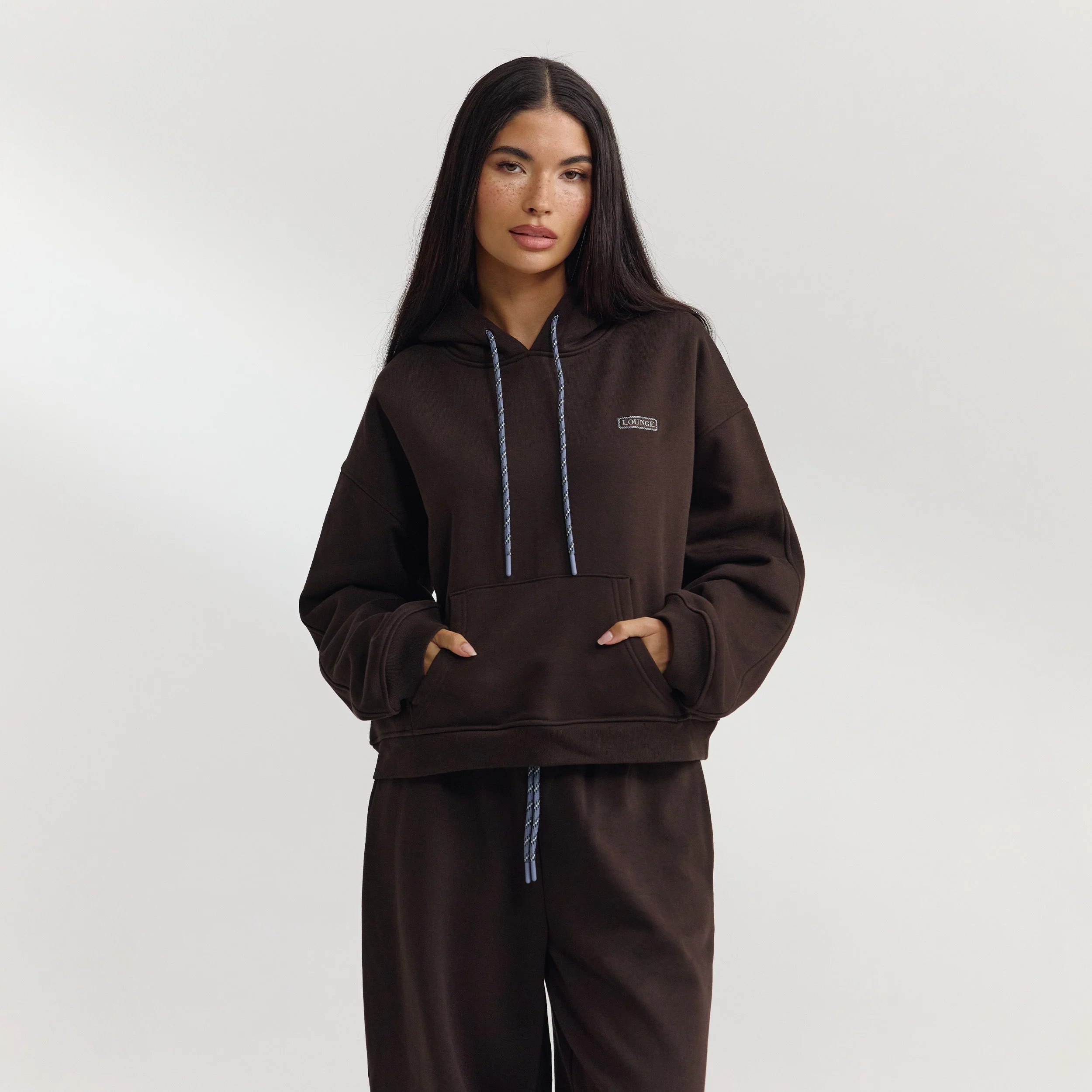 Oversized Hoodie - Dark Chocolate