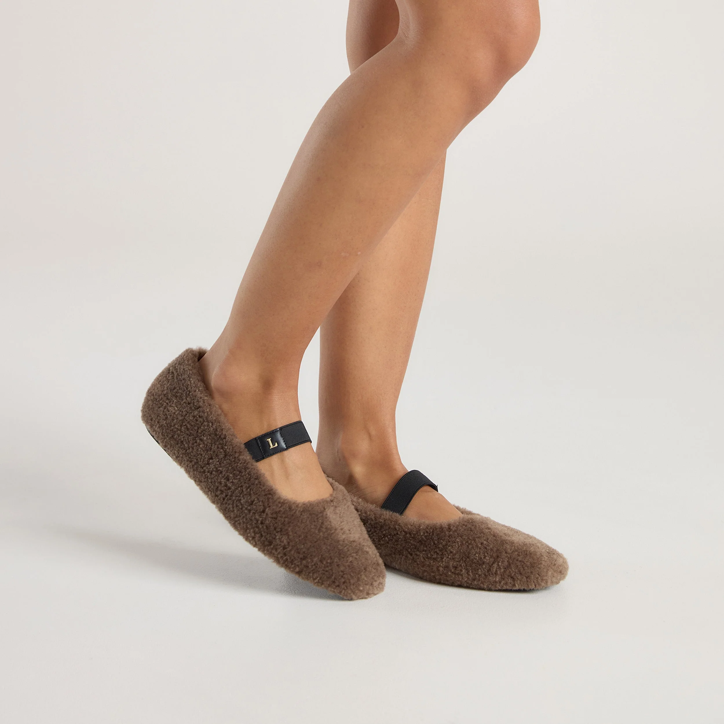 Allegra Ballet Flats - Mink